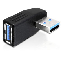Delock USB 3.0 apa-anya vízszintesen 270°-ban forgatott adapter /65342/