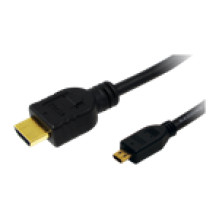 LogiLink HDMI  HDMI micro D M/M video jelkábel 1.5m fekete