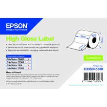 EPSON - POS SD LABEL CONSUMABLES U4 HIGH GLOSS LABEL - DIE-CUT      C33S045539