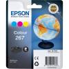 EPSON - SUPPLIES INK (BLISTER) SINGLEPACK COLOUR 267 INK CART  C13T26704010