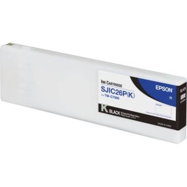 EPSON - POS SD LABEL CONSUMABLES U4 SJIC26P(K) INK CARTRIDGE BLACK C33S020618 EPSON - POS SD LABEL CONSUMABLES U4 SJIC26P(K) INK CARTRIDGE BLACK C33S020618