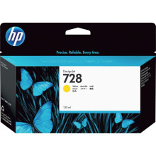 HP - INKJET LF DESIGN SUPP (PL UK) INK CARTRIDGE NO 728 YELLOW     F9J65A