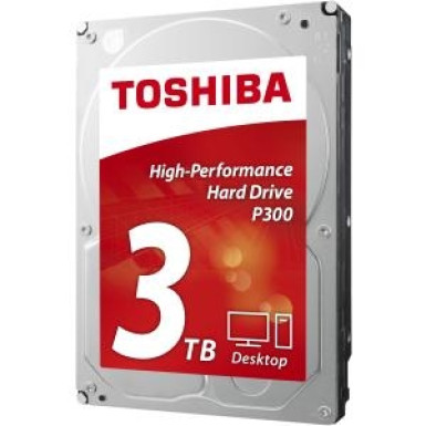 TOSHIBA - STORAGE P300 HIGH-PERFORMANCE HD 3TB    HDWD130UZSVA