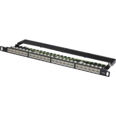 ASSMANN - NETWORK CAT 6A CLASS EA PATCH PANEL DN-91624S-SL-EA ASSMANN - NETWORK CAT 6A CLASS EA PATCH PANEL DN-91624S-SL-EA