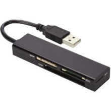 ASSMANN - EDNET USB 2.0 MULTI CARD READER       85241