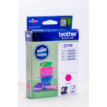 BROTHER - CONSUMABLES INK CARTRIDGE MAGENTA 260 PAGES LC221M