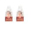 Digitus Premium CAT 6 SSTP patch kábel, hossza: 0,5m, szürke DK-1644-005