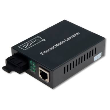 Digitus Fast Ethernet m&eacute;dia konverter, SC / RJ45 DN-82020-1