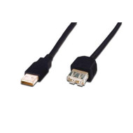 Assmann hosszabbító kábel, USB2.0, 1.8m AK-300202-018-S