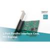 DIGITUS 1 x p&aacute;rhuzamos port PCI-E vez&eacute;rlő DS-30020-1
