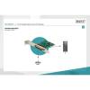 DIGITUS 1 x p&aacute;rhuzamos port PCI-E vez&eacute;rlő DS-30020-1