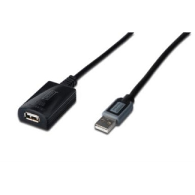 Digitus USB 2.0 repeater kábel, 15m DA-73101