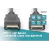 HDMI High Speed with Ethernet Connection Cable 2,0m AK-330114-020-S