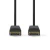 Valueline DisplayPort 1.2 kábel DisplayPort dugasz- dugasz, 2,00 m, fekete CCGL37010BK20