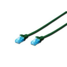Digitus Premium CAT 5e UTP patch kábel, hossza: 0.5m, zöld DK-1512-005/G