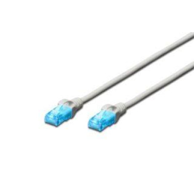 Digitus Premium CAT 5e UTP patch kábel, hossza: 5m, szürke DK-1512-050