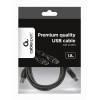 Gembird USB 2.0 A- B k&aacute;bel, 1.8m,  ferritmagos CCF-USB2-AMBM-6