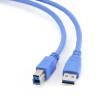 Gembird USB 3.0 A- B kábel, 1.8m, CCP-USB3-AMBM-6