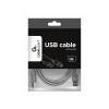 Gembird USB 2.0 A- B k&aacute;bel, 1.8m, sz&uuml;rke CCP-USB2-AMBM-6G
