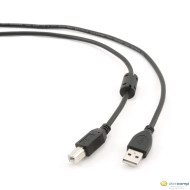 Gembird USB 2.0 A- B kábel, 3m,  ferritmagos CCF-USB2-AMBM-10