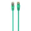 Gembird FTP kat.5e RJ45 patch kábel, 1m, zöld PP22-1M/G