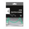 Gembird FTP kat.5e RJ45 patch kábel, 1m, zöld PP22-1M/G