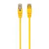 Gembird FTP kat.5e RJ45 patch kábel, 1m, sárga PP22-1M/Y