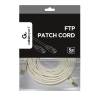 Gembird FTP kat.5e RJ45 patch kábel, 15m, szürke PP22-15M
