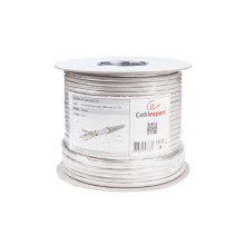 Gembird FTP foil shielded solid cable, cat. 6, CCA, 100m, gray FPC-6004-SOL/100