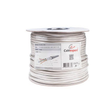 Gembird FTP foil shielded stranded cable, cat. 6, 7*0,18mm, CCA, 100m, gray FPC-6004-L/100