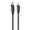 Gembird cable DISPLAYPORT (M) - HDMI (M) 3m CC-DP-HDMI-3M