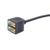 Gembird Adapter VGA (male) to 2x VGA (female) CC-VGAX2-20CM
