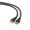 Gembird DisplayPort v1.2 kábel, 1m, arany CC-DP-1M