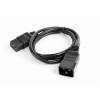 Gembird power extension cable with C19 input and C20 output 1.5m PC-189-C19