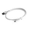 Gembird micro USB 2.0 cable AM-MBM5P 1m, white CCP-MUSB2-AMBM-W-1M