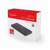 Gembird külső USB 3.0 ház 2.5'' SATA HDD-re/SSD, alumínium, fekete EE2-U3S-2