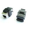 Gembird single jack surface mount box 2xRJ45 cat.5 half-shielded keystone, white NCAC-HS-SMB2