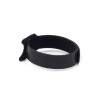 Gembird velcro cable ties 210mm, bag of 100 pcs, black VT-210X12