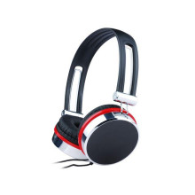 Gembird stereo headphones with microphone and volume control, black/silver/red MHS-903
