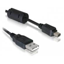 Delock kamera k&aacute;bel 1m Olympus 12-tűs USB 82417