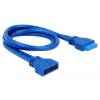 Delock USB 3.0 pin fejes hosszabbító kábel apa / anya 82943