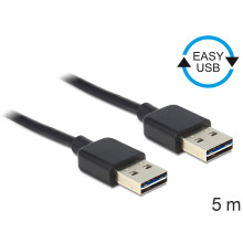 Delock EASY-USB 2.0-A apa  apa kábel, 5 m 83463