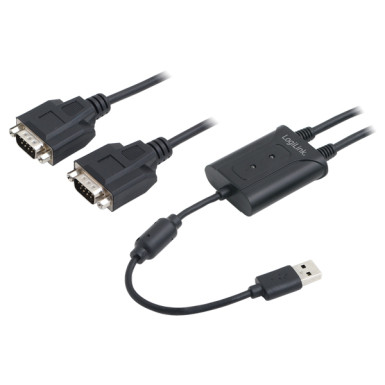 LogiLink  USB2.0 - 2 portos soros adapter AU0031