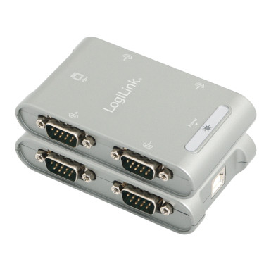 LogiLink USB2.0 - 4 portos soros adapter AU0032