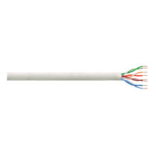 LogiLink Patch Cable U/UTP Cat.5e CCA EconLine PVC grey 100m CPV0014