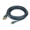 Gembird HDMI / DVI apa-apa k&aacute;bel aranyozott csatlakoz&oacute;val, 0.5m, bulk CC-HDMI-DVI-0.5M