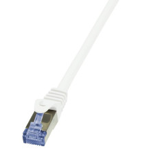 LogiLink CAT6A S/FTP Patch Cable PrimeLine AWG26 PIMF LSZH white 3,00m CQ3061S