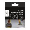 Gembird cable power SATA 15 pin - 2x SATA HDD (angled connectors) CC-SATAM2F-02