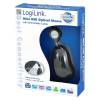 Logilink Mini USB egér visszahúzható kábellel ID0016