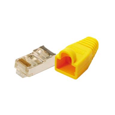 Logilink CAT-5 Moduláris csatlakozó, árnyékolt, törésgátlóval 100db MP0015